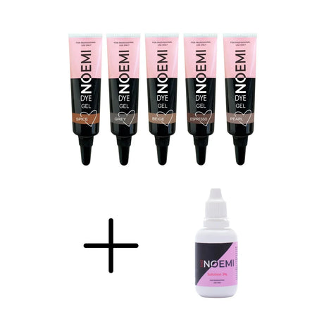 NOEMI - Developer Solution GEL 3 %, Norge, Norway, Brynslaminering, Vippeløft, Brow lamination, Lash lift, Vippeløftprodukter, Brynsprodukter, Bella Luxe, Bergen, Boo Beauty