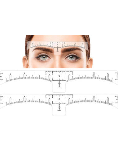 Disposable Brow Mapping Sticky Rulers