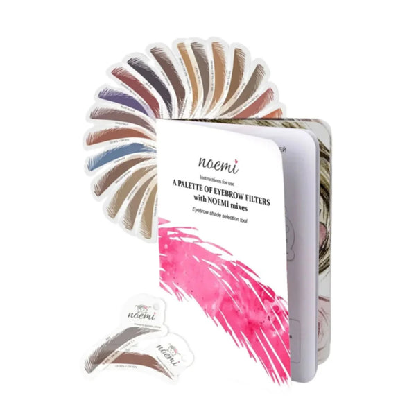NOEMI - Palette Filter Mix Book, Norge, Norway, Brynslaminering, Vippeløft, Brow lamination, Lash lift, Vippeløftprodukter, Brynsprodukter, Bella Luxe, Bergen, Boo Beauty