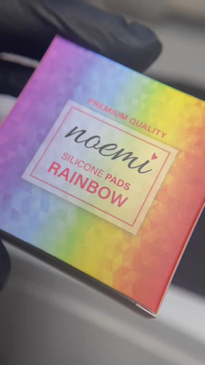 NOEMI - Silicone pads "Rainbow" - 6 par