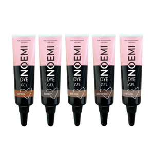NOEMI - Gel Dye Kit (5 farger + 1 Gel Developer 3%)