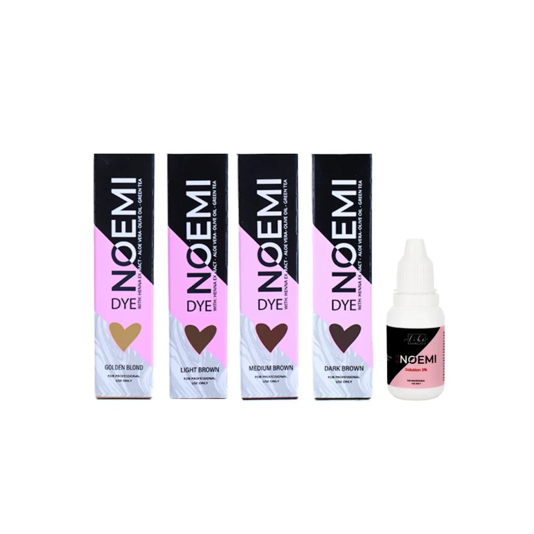 Noemi - Hybrid Dye Starter Kit (4 bestselgende farger + oksidant)