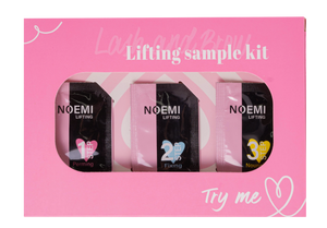 Noemi Lifting Sample Kit + Glue, Norge, Norway, Brynslaminering, Vippeløft, Brow lamination, Lash lift, Vippeløftprodukter, Brynsprodukter, Bella Luxe, Bergen, Boo Beauty
