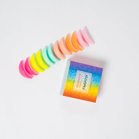 NOEMI - Silicone pads "Rainbow" - 6 par