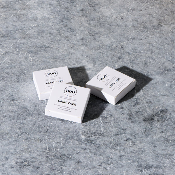 Pain-Free Lash Tape, Norge, Norway, Brynslaminering, Vippeløft, Brow lamination, Lash lift, Vippeløftprodukter, Brynsprodukter, Bella Luxe, Bergen, Boo Beauty