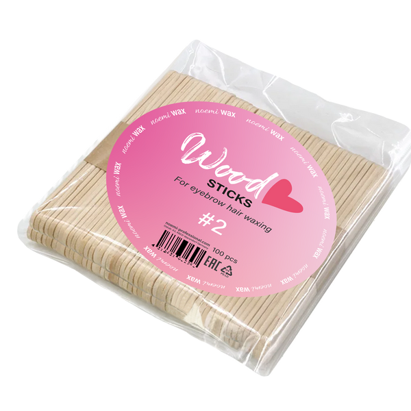 Wood Sticks for Waxing #2, Norge, Norway, Brynslaminering, Vippeløft, Brow lamination, Lash lift, Vippeløftprodukter, Brynsprodukter, Bella Luxe, Bergen, Boo Beauty