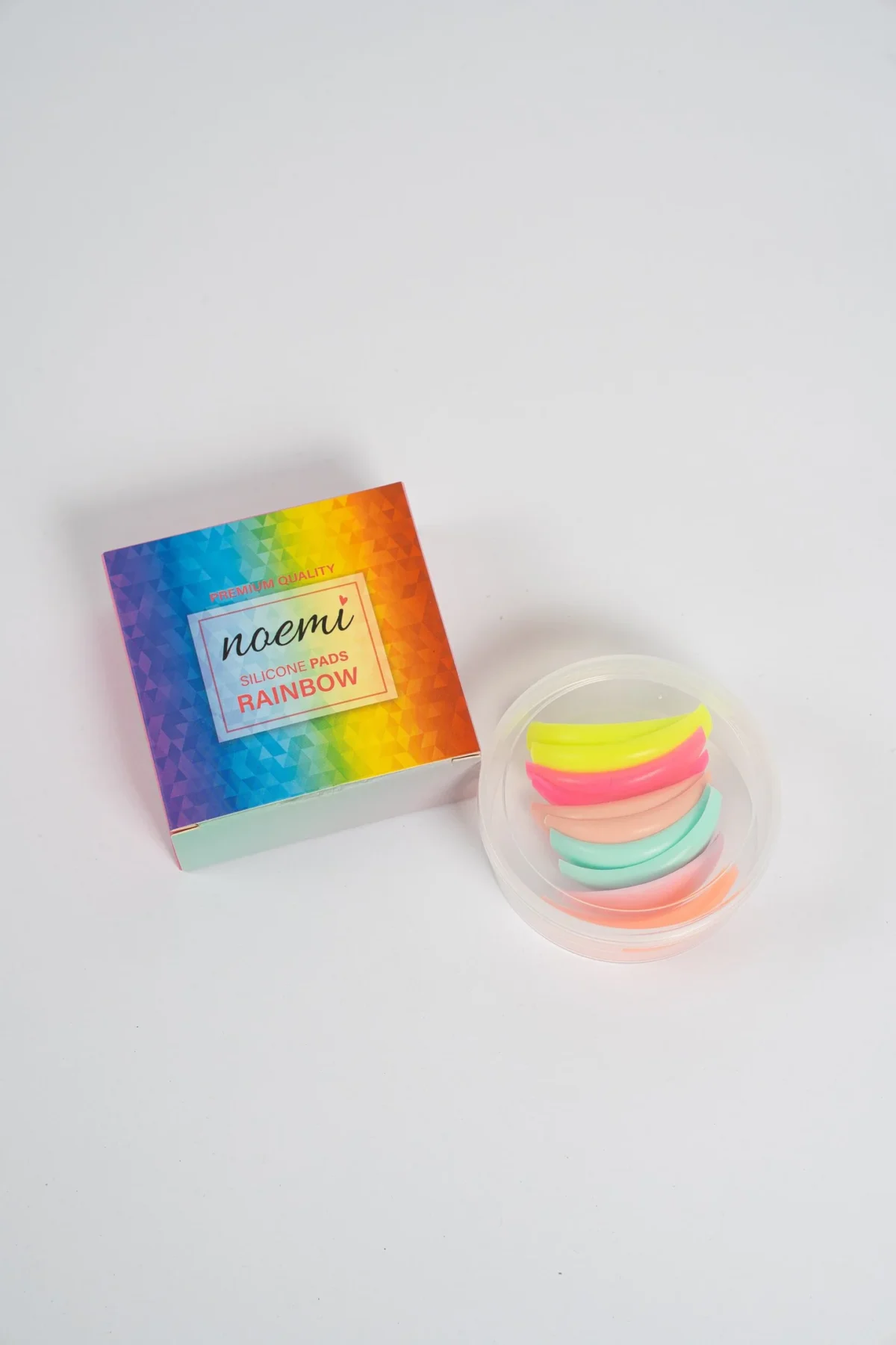 NOEMI - Silicone pads "Rainbow" - 6 par - Image 3